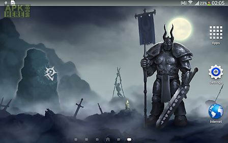 knight dark fantasy wallpaper