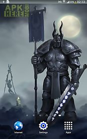 knight dark fantasy wallpaper
