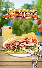 lunch food: sandwich maker
