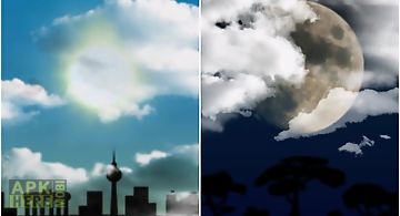 Cloudy sky  Live Wallpaper