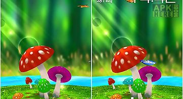 Mushrooms 3d Live Wallpaper