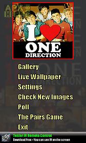 one direction gallery and  live wallpaper