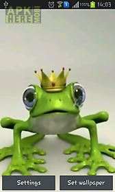 royal frog live wallpaper