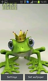royal frog live wallpaper