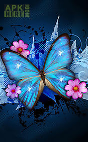 shiny butterfly  live wallpaper