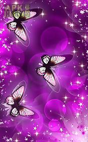 shiny butterfly  live wallpaper