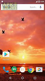 sunset by twobit live wallpaper