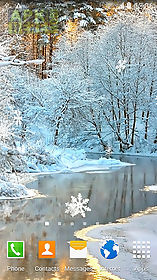 winter landscapes live wallpaper