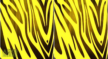 Yellow zebra print  Live Wallpap..