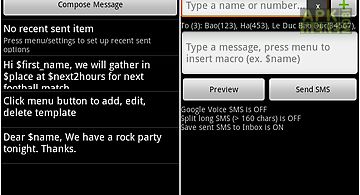 Group sms & scheduler