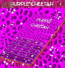 purple cheetah keyboard