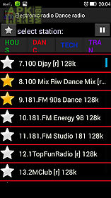 electronic radio dance radio