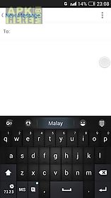 malay for go keyboard - emoji