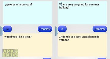 Spanish translator