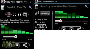 Crazy voice recorder