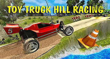 Toy truck hill racing 3d