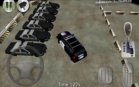 police 3d car parking