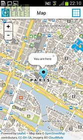 paris offline map for tourists