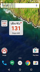 ubuntu countdown widget