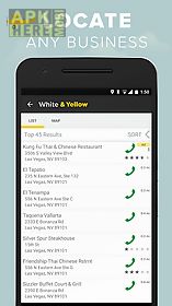 white & yellow pages