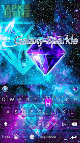 galaxy sparkle kika keyboard