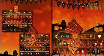Happy halloween keyboard theme