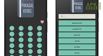 Phrasal verbs dictionary