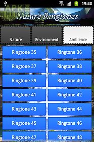 ringtones and sounds of nature