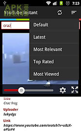ytube instant for android