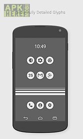 flatcons white icon pack