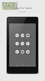 flatcons white icon pack