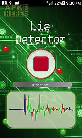 lie detector simulator for fun