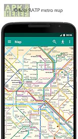 paris metro map and planner