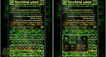 Touchpal emoji weed theme