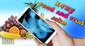 X-ray food and fruit joke
