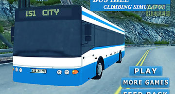 Bus simulator hill climbing