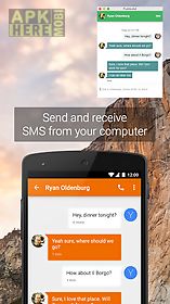 pushbullet - sms on pc