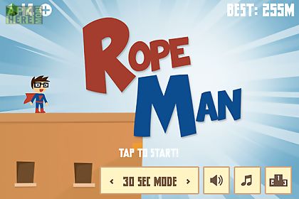 rope man swing n fly superhero