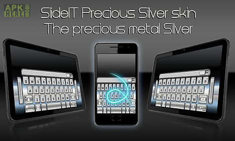 slideit precious silver skin