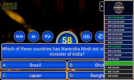 kbc game in english