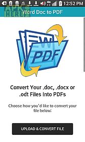 word doc to pdf