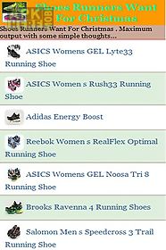 shoes runners want for christmas