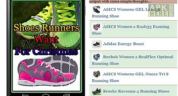 Shoes runners want for christmas