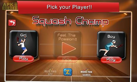 squash champ sports challenge
