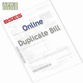 bses duplicate bill print