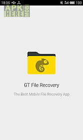 gt file recovery