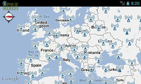 hotspotting - free wifi map