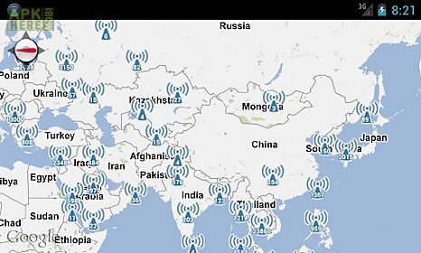 hotspotting - free wifi map