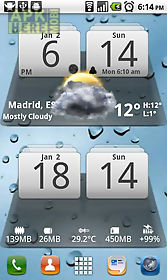 miui digital weather clock