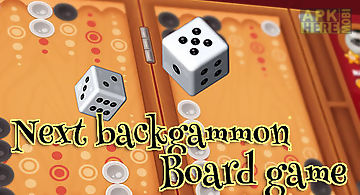 Next backgammon: board game